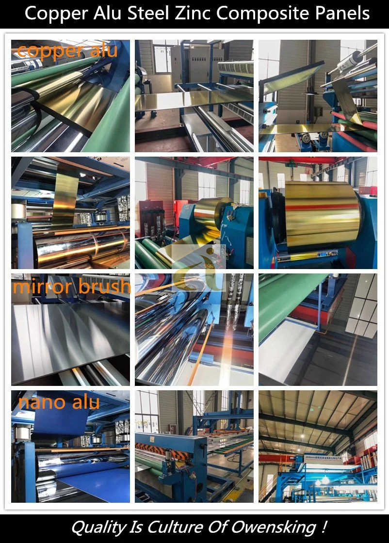 Building Material Wall Panel PPGI Sandwich Panel ACP Aluminium Composite Panel